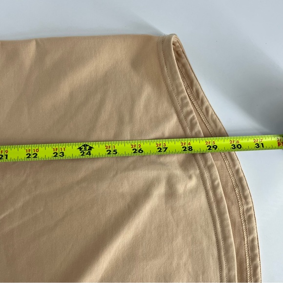 Bylt Shirt Mens Medium Tan Black Drop Cut Short Sleeve Luxury Pocket Lightweight - Picture 5 of 10